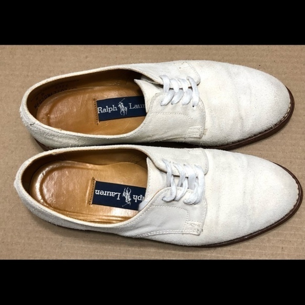 Ralph Lauren Suede Leather Polo Shoes View 6